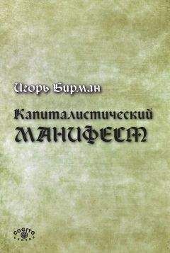 Читайте книги онлайн на Bookidrom.ru! Бесплатные книги в одном клике Игорь Бирман - Капиталистический манифест