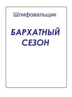 Читайте книги онлайн на Bookidrom.ru! Бесплатные книги в одном клике Шлифовальщик - Бархатный сезон