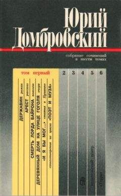 Читайте книги онлайн на Bookidrom.ru! Бесплатные книги в одном клике Юрий Домбровский - Собрание сочинений в шести томах. Том первый