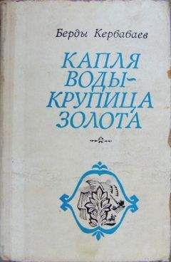 Читайте книги онлайн на Bookidrom.ru! Бесплатные книги в одном клике Берды Кербабаев - Капля воды - крупица золота