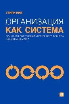 Читайте книги онлайн на Bookidrom.ru! Бесплатные книги в одном клике Генри Нив - Организация как система. Принципы построения устойчивого бизнеса Эдвардса Деминга