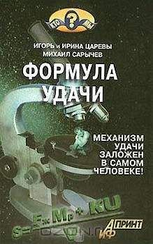 Читайте книги онлайн на Bookidrom.ru! Бесплатные книги в одном клике Ирина Царева - Формула удачи