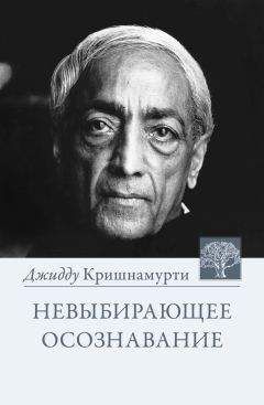 Читайте книги онлайн на Bookidrom.ru! Бесплатные книги в одном клике Джидду Кришнамурти - Невыбирающее осознавание. Собрание выдержек из бесед