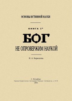 Читайте книги онлайн на Bookidrom.ru! Бесплатные книги в одном клике И Калышева - Основы истинной науки - I