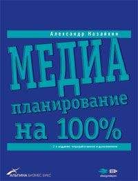 Читайте книги онлайн на Bookidrom.ru! Бесплатные книги в одном клике Александр Назайкин - Медиапланирование на 100%