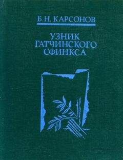 Читайте книги онлайн на Bookidrom.ru! Бесплатные книги в одном клике Борис Карсонов - Узник гатчинского сфинкса