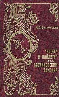 Читайте книги онлайн на Bookidrom.ru! Бесплатные книги в одном клике Михаил Волконский - Вязниковский самодур