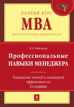 Читайте книги онлайн на Bookidrom.ru! Бесплатные книги в одном клике Ирина Рыженкова - Профессиональные навыки менеджера. Повышение личной и командной эффективности