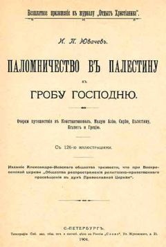 Читайте книги онлайн на Bookidrom.ru! Бесплатные книги в одном клике Иван Ювачев - Паломничество в Палестину