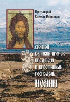 Читайте книги онлайн на Bookidrom.ru! Бесплатные книги в одном клике Симеон Вишняков - Святой Великий Пророк Предтеча и Креститель Господень Иоанн