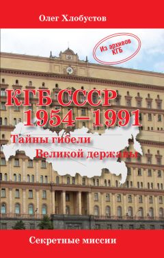 Читайте книги онлайн на Bookidrom.ru! Бесплатные книги в одном клике Олег Хлобустов - КГБ СССР 1954–1991. Тайны гибели Великой державы