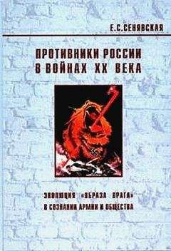 Читайте книги онлайн на Bookidrom.ru! Бесплатные книги в одном клике Елена Сенявская - Противники России в войнах ХХ века (Эволюция «образа врага» в сознании армии и общества)