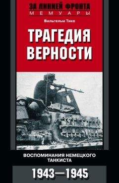 Читайте книги онлайн на Bookidrom.ru! Бесплатные книги в одном клике Вильгельм Тике - Трагедия верности. Воспоминания немецкого танкиста. 1943–1945