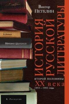 Читайте книги онлайн на Bookidrom.ru! Бесплатные книги в одном клике Виктор Петелин - История русской литературы второй половины XX века. Том II. 1953–1993. В авторской редакции