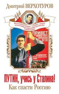 Читайте книги онлайн на Bookidrom.ru! Бесплатные книги в одном клике Дмитрий Верхотуров - Путин, учись у Сталина! Как спасти Россию