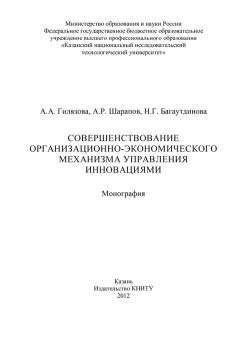 Читайте книги онлайн на Bookidrom.ru! Бесплатные книги в одном клике А. Гилязова - Совершенствование организационно-экономического механизма управления инновациями