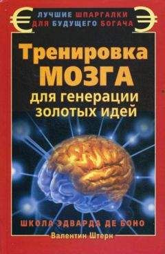 Читайте книги онлайн на Bookidrom.ru! Бесплатные книги в одном клике Валентин Штерн - Тренировка мозга для генерации золотых идей. Школа Эварда де Боно