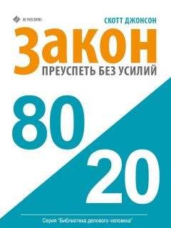 Читайте книги онлайн на Bookidrom.ru! Бесплатные книги в одном клике Скотт Джонсон - Закон 80/20: как преуспеть без усилий
