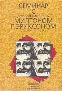 Читайте книги онлайн на Bookidrom.ru! Бесплатные книги в одном клике Джеффри Зейг - Семинар с доктором медицины Милтоном Г. Эриксоном