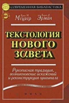 Читайте книги онлайн на Bookidrom.ru! Бесплатные книги в одном клике Брюс Мецгер - Текстология Нового Завета. Рукописная традиция, возникновение искажений и реконструкция оригинала