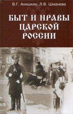 Читайте книги онлайн на Bookidrom.ru! Бесплатные книги в одном клике В. Анишкин - Быт и нравы царской России