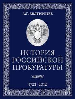 Читайте книги онлайн на Bookidrom.ru! Бесплатные книги в одном клике Александр Звягинцев - История Российской прокуратуры. 1722–2012