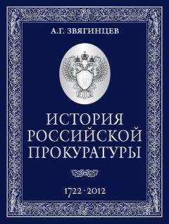 Читайте книги онлайн на Bookidrom.ru! Бесплатные книги в одном клике Александр Звягинцев - История Российской прокуратуры. 1722–2012