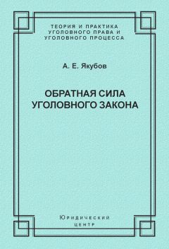 Читайте книги онлайн на Bookidrom.ru! Бесплатные книги в одном клике Анатолий Якубов - Обратная сила уголовного закона