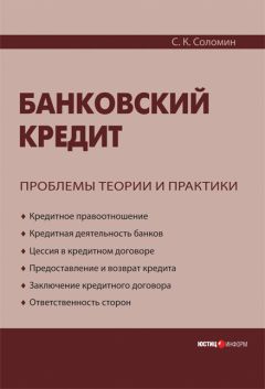 Читайте книги онлайн на Bookidrom.ru! Бесплатные книги в одном клике Сергей Соломин - Банковский кредит: проблемы теории и практики