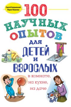 Читайте книги онлайн на Bookidrom.ru! Бесплатные книги в одном клике Сергей Болушевский - 100 научных опытов для детей и взрослых в комнате, на кухне и на даче