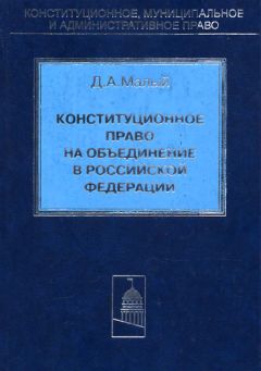 Читайте книги онлайн на Bookidrom.ru! Бесплатные книги в одном клике Денис Малый - Конституционное право на объединение в Российской Федерации