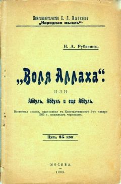 Читайте книги онлайн на Bookidrom.ru! Бесплатные книги в одном клике Николай Рубакин - «Воля Аллаха», или Абдул, Абдул и ещё Абдул