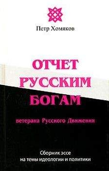 Читайте книги онлайн на Bookidrom.ru! Бесплатные книги в одном клике Петр Хомяков - Отчет Русским Богам ветерана Русского Движения