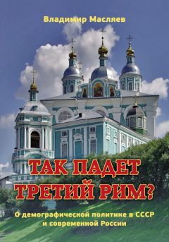 Читайте книги онлайн на Bookidrom.ru! Бесплатные книги в одном клике Владимир Масляев - Так падет третий Рим? О демографической политике в СССР и современной России