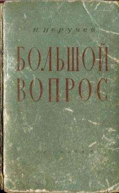 Читайте книги онлайн на Bookidrom.ru! Бесплатные книги в одном клике Иван Неручев - Большой вопрос