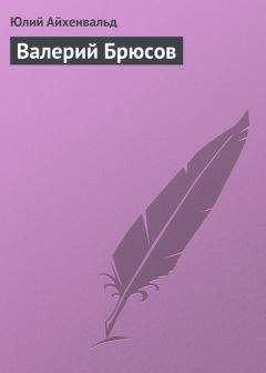 Читайте книги онлайн на Bookidrom.ru! Бесплатные книги в одном клике Юлий Айхенвальд - Валерий Брюсов