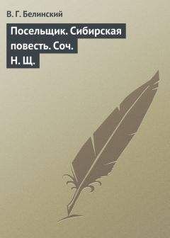 Читайте книги онлайн на Bookidrom.ru! Бесплатные книги в одном клике Виссарион Белинский - Посельщик. Сибирская повесть. Соч. Н. Щ.