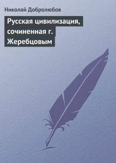 Читайте книги онлайн на Bookidrom.ru! Бесплатные книги в одном клике Николай Добролюбов - Русская цивилизация, сочиненная г. Жеребцовым