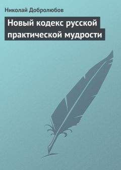 Николай Добролюбов - Новый кодекс русской практической мудрости