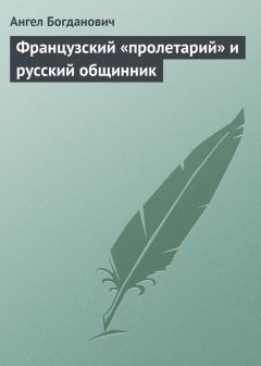 Читайте книги онлайн на Bookidrom.ru! Бесплатные книги в одном клике Ангел Богданович - Французский «пролетарий» и русский общинник