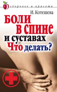 Читайте книги онлайн на Bookidrom.ru! Бесплатные книги в одном клике Ирина Котешева - Боли в спине и суставах. Что делать?