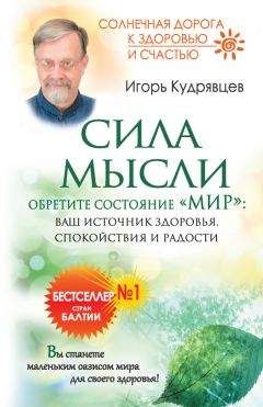 Читайте книги онлайн на Bookidrom.ru! Бесплатные книги в одном клике Игорь Кудрявцев - Сила мысли. Обретите состояние «Мир»: ваш источник здоровья, спокойствия и радости