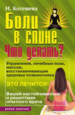 Читайте книги онлайн на Bookidrom.ru! Бесплатные книги в одном клике Ирина Котешева - Боли в спине... Что делать?