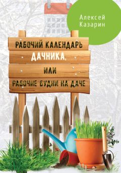 Читайте книги онлайн на Bookidrom.ru! Бесплатные книги в одном клике Алексей Казарин - Рабочий календарь дачника, или Рабочие будни на даче
