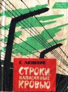 Читайте книги онлайн на Bookidrom.ru! Бесплатные книги в одном клике Григорий Люшнин - Строки, написанные кровью