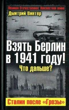 Читайте книги онлайн на Bookidrom.ru! Бесплатные книги в одном клике Дмитрий Винтер - Взять Берлин в 1941 году. Что дальше. Сталин после Грозы