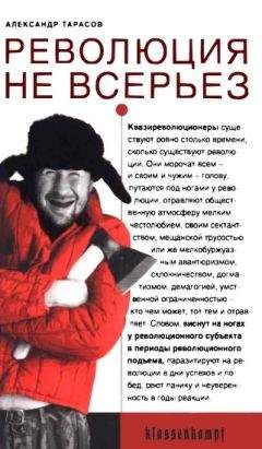 Читайте книги онлайн на Bookidrom.ru! Бесплатные книги в одном клике Александр Тарасов - Революция не всерьез. Штудии по теории и истории квазиреволюционных движений