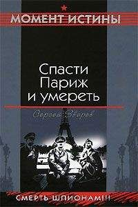 Читайте книги онлайн на Bookidrom.ru! Бесплатные книги в одном клике Сергей Зверев - Спасти Париж и умереть