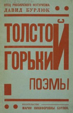 Читайте книги онлайн на Bookidrom.ru! Бесплатные книги в одном клике Давид Бурлюк - Толстой. Горький. Поэмы