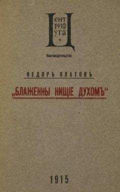 Читайте книги онлайн на Bookidrom.ru! Бесплатные книги в одном клике Федор Платов - Блаженны нищие духом